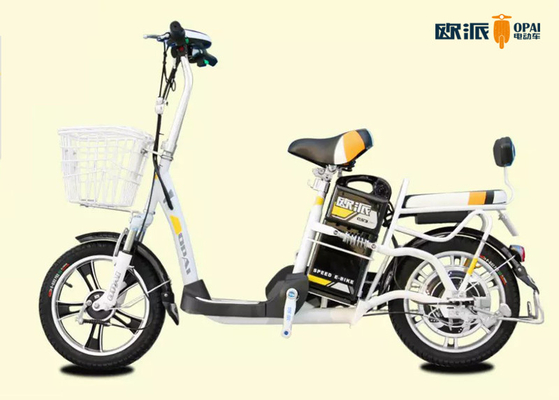 Ηλεκτρικό ποδήλατο μοτοποδηλάτων με το καλάθι, ηλεκτρικό ποδήλατο μηχανικών δίκυκλων για τους ενηλίκους